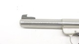 Ruger Mark II Target Stainless 22LR, 5.5