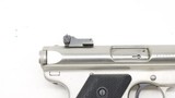 Ruger Mark II Target Stainless 22LR, 5.5