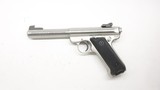 Ruger Mark II Target Stainless 22LR, 5.5