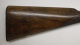 William Evans Hammer English 12ga 29