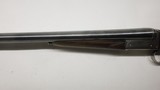 Belgium Boxlock Side by Side 12ga 30