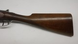Belgium Boxlock Side by Side 12ga 30