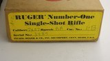 Ruger Number 1 1B 4 digit number, boxed, 7x57 Mauser 1968 - 21 of 22
