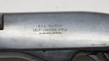 BSA Ralock open bolt semi auto 22LR Rare English rifle! - 20 of 22