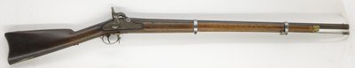 Springfield 1866 Civil War Muzzle load rifle, 58 caliber, 30
