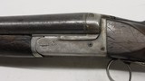 Belgium made Side by Side boxlock 12ga 30