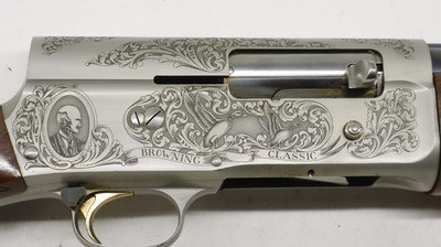 Browning A5 Classic 1 of 5000 12ga 1984 Unfired Roland Martin - Image 5 of 25