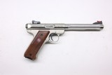 Ruger Mark 3 MK III Stainless Target, 22LR new old stock 10118 - 1 of 12