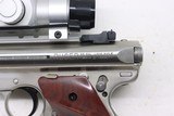 Ruger Mark 3 MK III Target Stainless 22LR 10112 Cased 2005 - 14 of 19