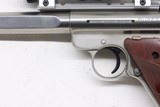 Ruger Mark 3 MK III Target Stainless 22LR 10112 Cased 2005 - 16 of 19