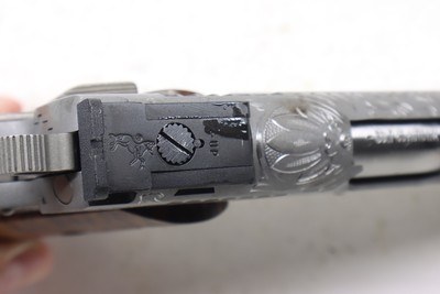 Colt 1911 Gold Cup Lite Custom Shop Factory Hand Engraved D - Image 7 of 18