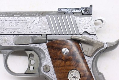 Colt 1911 Gold Cup Lite Custom Shop Factory Hand Engraved D - Image 13 of 18