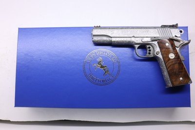 Colt 1911 Gold Cup Lite Custom Shop Factory Hand Engraved D - Image 16 of 18