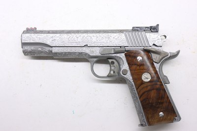 Colt 1911 Gold Cup Lite Custom Shop Factory Hand Engraved D - Image 15 of 18