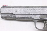 Colt 1911 Gold Cup Lite Custom Shop Factory Hand Engraved D - Image 14 of 18