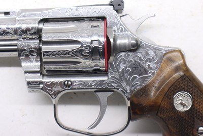 Colt King Cobra Factory Engraved D 22LR 4.25
