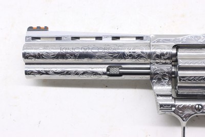 Colt King Cobra Factory Engraved D 22LR 4.25