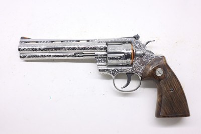 Colt Python Factory Engraved D 357 Mag 6
