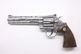 Colt Python Factory Engraved D 357 Mag 6