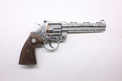 Colt Python Factory Engraved D 357 Mag 6