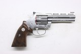 Colt King Cobra Factory Engraved C 22LR 4.25