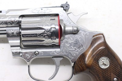 Colt King Cobra Factory Engraved C 22LR 4.25