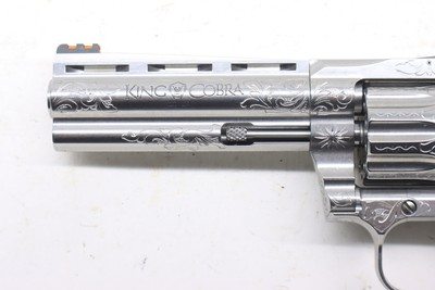 Colt King Cobra Factory Engraved C 22LR 4.25