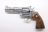Colt Python Factory Engraved D 357 Mag 4.25