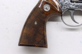 Colt Python Factory Engraved D 357 Mag 4.25