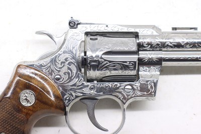 Colt Python Factory Engraved D 357 Mag 4.25