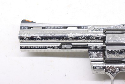 Colt Python Factory Engraved D 357 Mag 4.25