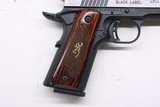 Browning 1911-380 Black Label 2023 Factory Demo 051991492 - 4 of 11