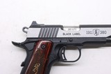 Browning 1911-380 Black Label 2023 Factory Demo 051991492 - 3 of 11