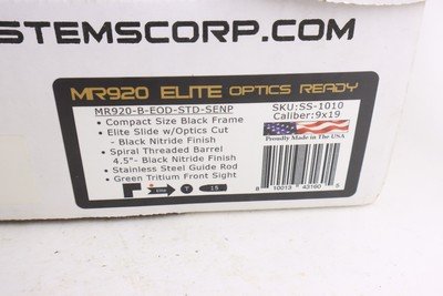 Shadow Systems MR 920 MR920 Elite 9mm Like new in box MR920-B-EOD-STD-SENP - Image 16 of 16
