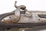 Unmarked percussion conversion from Flintlock Civil war 50 caliber pistol - Image 5 of 21