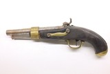 Unmarked percussion conversion from Flintlock Civil war 50 caliber pistol - Image 21 of 21