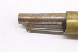 Unmarked percussion conversion from Flintlock Civil war 50 caliber pistol - Image 19 of 21