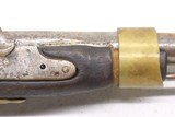Unmarked percussion conversion from Flintlock Civil war 50 caliber pistol - Image 4 of 21