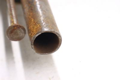 Unmarked percussion conversion from Flintlock Civil war 50 caliber pistol - Image 2 of 21