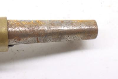 Unmarked percussion conversion from Flintlock Civil war 50 caliber pistol - Image 7 of 21