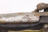 Unmarked percussion conversion from Flintlock Civil war 50 caliber pistol - Image 20 of 21