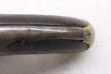 Unmarked percussion conversion from Flintlock Civil war 50 caliber pistol - Image 10 of 21