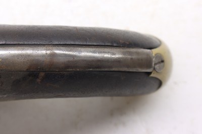 Unmarked percussion conversion from Flintlock Civil war 50 caliber pistol - Image 10 of 21