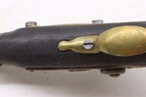 Unmarked percussion conversion from Flintlock Civil war 50 caliber pistol - Image 13 of 21