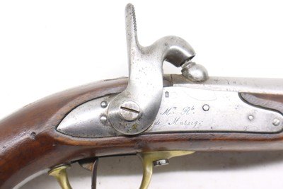 French Mutzig Production Military Percussion Pistols Dated 1826 - Image 6 of 23