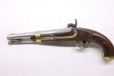 U.S. Henry Aston Model 1842 Percussion Pistol Dated 1849 54 BP - Image 21 of 21