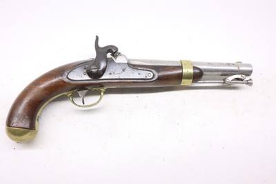 U.S. Henry Aston Model 1842 Percussion Pistol Dated 1849 54 BP - Image 1 of 21