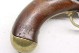 U.S. Henry Aston Model 1842 Percussion Pistol Dated 1849 54 BP - Image 2 of 21