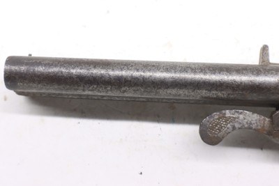 Spanish Pinfire Double Barrel Coat Pistol - Image 20 of 21