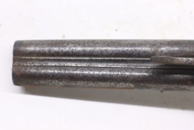 Spanish Pinfire Double Barrel Coat Pistol - Image 15 of 21